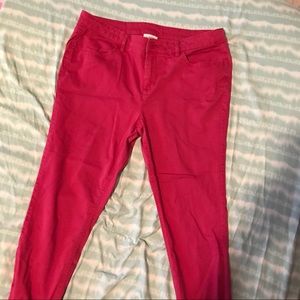 Pink Liz Claiborne Capris